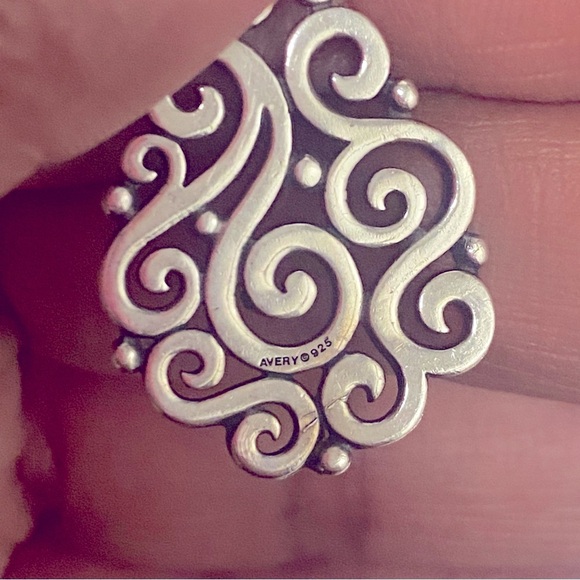 Rare & Vintage James Avery Sterling Silver 3 Linked Sorrento Bangle Bracelets - Picture 9 of 10